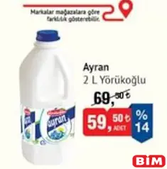YÖRÜKOĞLU AYRAN 2 L YÖRÜKOĞLU AYRAN 2 L